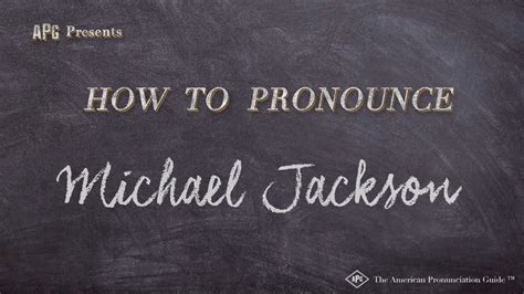 how to pronounce michaels.